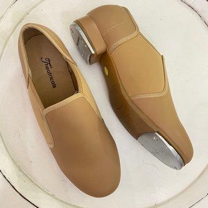 Theatrical Tap Shoes Nude Slip On